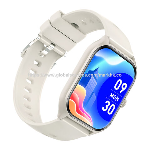 Smartwatch con pantalla táctil completa de 1.9" para teléfonos Android e iOS con monitor de frecuencia cardíaca y oxígeno en sangre