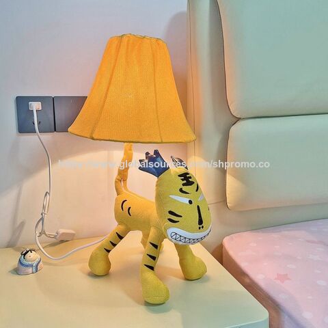 Lampes de table de Noël pour enfants en gros, cadeau pour enfants, chambre à coucher de dessin animé, lama blanc style INS
