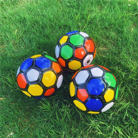Bola Mini Ukuran Dua Pola Huruf PVC untuk Edukasi Anak-Anak