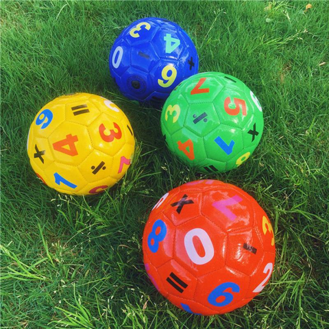 Bola Mini Ukuran Dua Pola Huruf PVC untuk Edukasi Anak-Anak