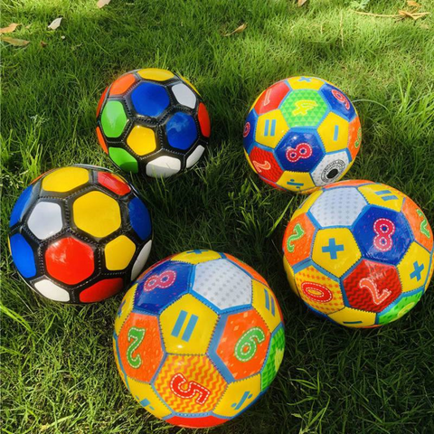 Bola Mini Ukuran Dua Pola Huruf PVC untuk Edukasi Anak-Anak