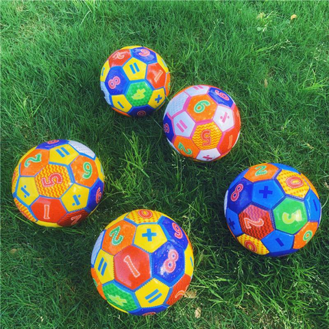 Bola Mini Ukuran Dua Pola Huruf PVC untuk Edukasi Anak-Anak