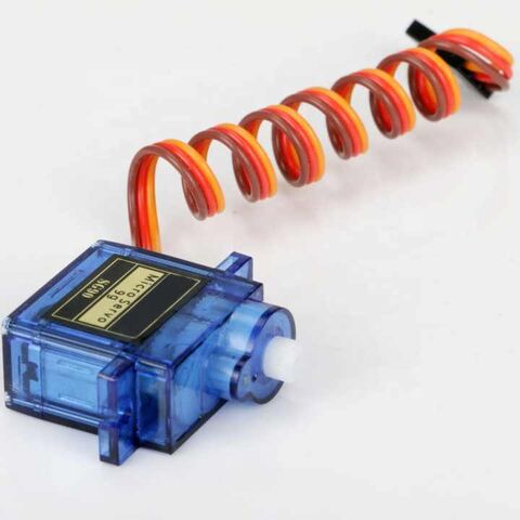 محرك سيرفو صغير Micro Classic Tower Pro SG90 بوزن 9 جرام، 1.6 كجم، 4.8 فولت - 6 فولت لطائرة هليكوبتر RC 450، سيارة، قارب، طائرة ثابتة الجناح، طائرة بدون طيار