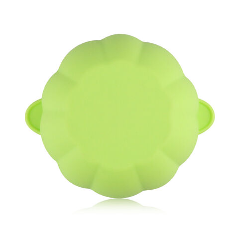 Mangkuk Bayi Silikon Anti Debu Bentuk Labu Food Grade Mangkuk Pelatihan Pemberian Makan Bayi dengan Tutup