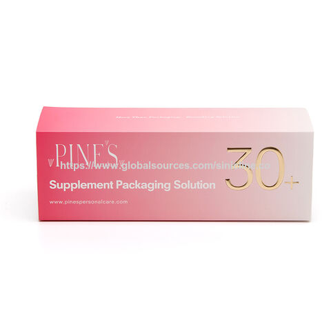Caja de Papel Deslizable Personalizada para Mascarillas Faciales, Caja de Regalo con Estampado Dorado y Relieve