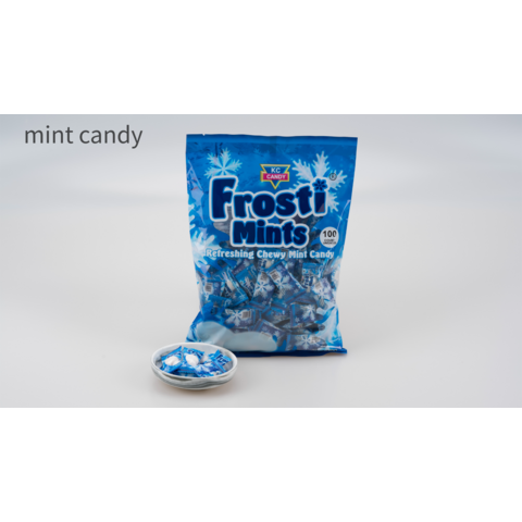 Bonbons Mâchables Gingembre Doux, Citron et Menthe, Sachets de Dessins Animés de 3g, Bonbons au Sirop de Glucose OEM, Durée de Conservation de 24 Mois