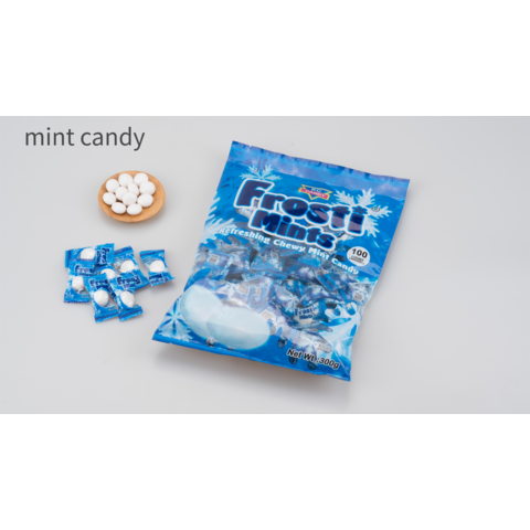Bonbons Mâchables Gingembre Doux, Citron et Menthe, Sachets de Dessins Animés de 3g, Bonbons au Sirop de Glucose OEM, Durée de Conservation de 24 Mois