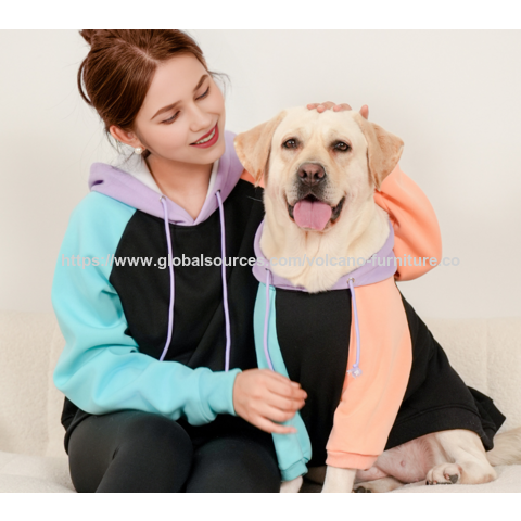 Moletons Combinando para Família e Animais de Estimação, Lã Aconchegante, Roupas Quentes de Inverno para Cães