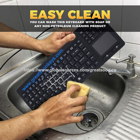 Fabricant OEM ODM Clavier en Caoutchouc de Silicone Étanche avec Pavé Tactile