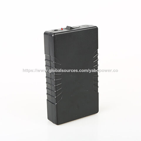 YABO Batería Recargable de Iones de Litio 12V 6000mAh para Luces LED, Cámaras de Seguridad y Dispositivos Alimentados por CC