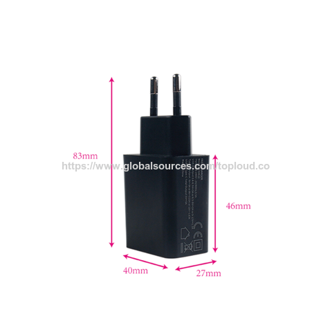 Chargeur Rapide Type C 20W PD3.0 de Haute Qualité, Chargeur de Voyage Ignifuge pour Maison/Bureau, Chargeur Mural EU/US/UK/AU, Adaptateur Secteur USB-C AC DC