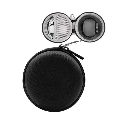 Estuche para Reloj Redondo de EVA, Organizador, Estuche con Cremallera, Bolsa para Relojes de Viaje para Hombre, Protector, Logotipo Personalizado, Impermeable, Bolsillo de Malla