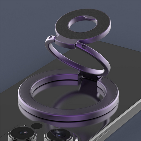 Support de Bague de Doigt de Téléphone Mobile Pliable Personnalisé Super Résistant de Haute Qualité