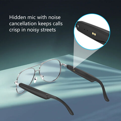 Rastreadores de Actividad Física con Llamada Bluetooth, Gafas con IA y Asistente de Voz, Toma de Fotos Deportivas, Gafas Inteligentes para Black Friday