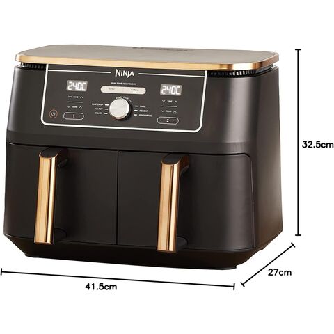 Ninja Air Fryer Pro 4-in-1 with 5 QT Capacity, Air Fry, Roast, Reheat, Dehydrate, Air Crisp Tech with 400F for hot, 120 V