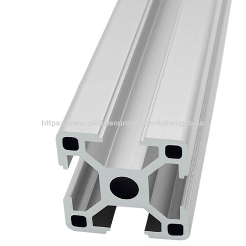 Industrielles Aluminiumprofil 30x30mm Europäische Norm, Aluminiumprofil 30x30 mm, Vierkantrohr aus Aluminiumlegierung