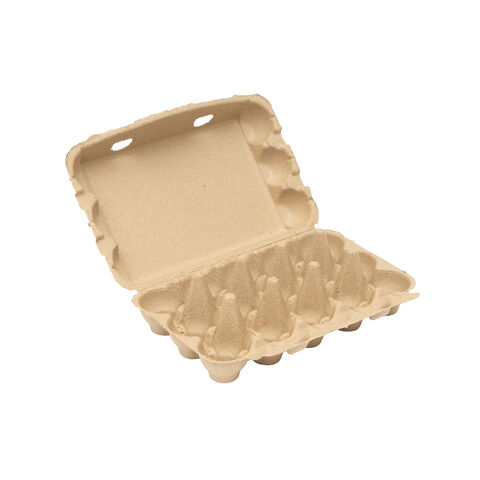 Cartons d'oeufs en pulpe biodégradable les plus vendus, directement de l'usine