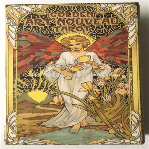 78 Tarotkarten Deck Englisch, 44 Orakelkarten E-Guide Buch Großhandel Hexen Tarotkarten Wahrsage Brettspiel Carta de Tarot