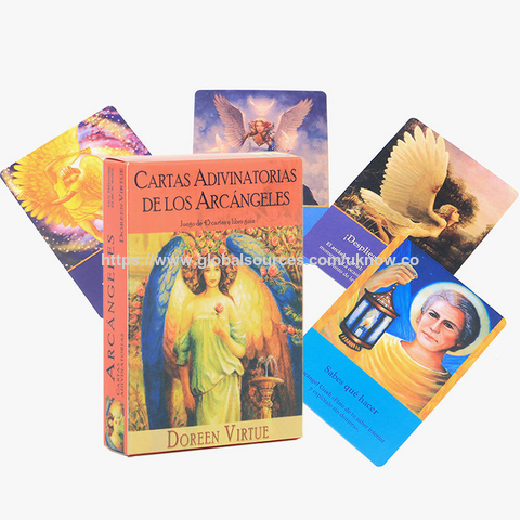 78 Tarotkarten Deck Englisch, 44 Orakelkarten E-Guide Buch Großhandel Hexen Tarotkarten Wahrsage Brettspiel Carta de Tarot
