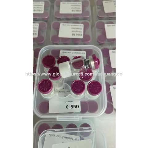 China Fabrik Kundenspezifische Verschiedene Peptide 5mg/10mg/20mg Peptid-Vials Peptid-Pulver zum besten Preis und bester Qualität