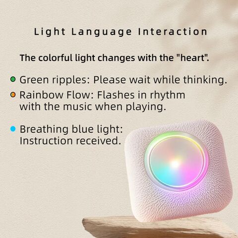 OEM Intelligente Interaktive KI Dialog Soundbox Spielzeug ABS-Kunststoff Sound Produkte für Plüschtiere und Puppen Unterhaltungselektronik Großhandel