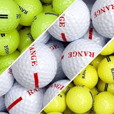 Golf Range Bälle Premium Blank Driving Range Golfbälle Übungsbälle