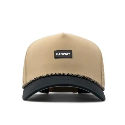 Gorra de Béisbol Impermeable con Corte Láser y Perforaciones, Gorro Deportivo, Gorras