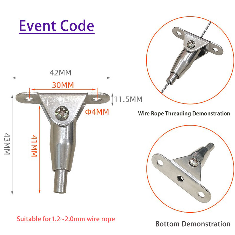Factory Direct Sales: Disc Type Code Lock Wire Device, Lamp Hanging ...