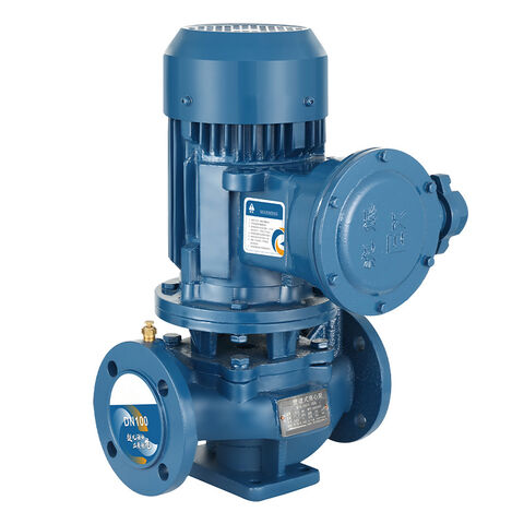 Centrifugal pumps Pipe centrifugal pump Horizontal pipe booster pump Single-stage hot water explosion-proof pipe circulation