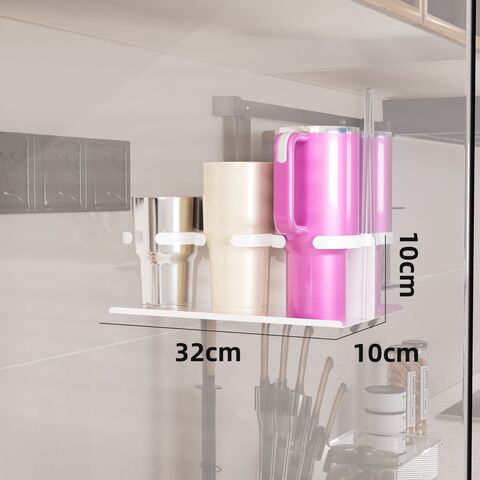 Racks e prateleiras empilháveis, armazenamento modular de copos, porta-copos de água, prateleira de armazenamento magnética, porta-copos para casa