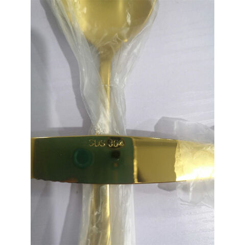 Juego de cubiertos de acero inoxidable de 4 piezas para restaurantes, venta al por mayor para bodas