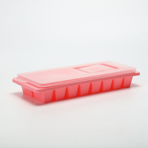 Moule à glaçons innovant et écologique pour réfrigérateur, fait maison, avec couvercle - Boîte à popsicle