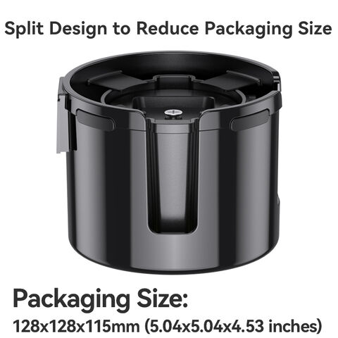 Grosir Adjustable 2-in-1 Car Cup Holder dengan Basis Offset yang Dapat Diperluas untuk Mug Bertangkai, Botol, Telepon, dan Organizer Kunci