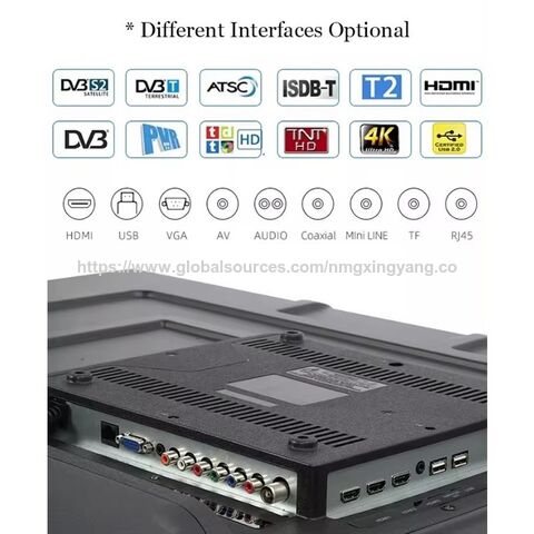 Televisor inteligente LCD 4K de marco estrecho, 55 pulgadas, ultra alta definición, wifi, para el hogar y hoteles