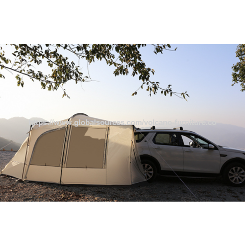 Tienda de Campaña Trasera Portátil Personalizada para Coche, SUV, Camioneta, Remolque, 5-8 Personas, Túnel Trasero para Coche y Exterior