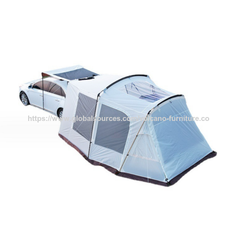 Tienda de Campaña Trasera Portátil Personalizada para Coche, SUV, Camioneta, Remolque, 5-8 Personas, Túnel Trasero para Coche y Exterior