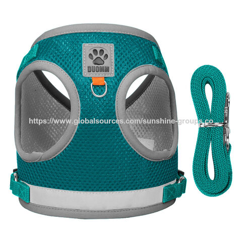 Arnés Universal para Perros y Gatos, Arnés de Malla de Doble Capa para Perros, Correa Reflectante para Perros, Arnés para Mascotas