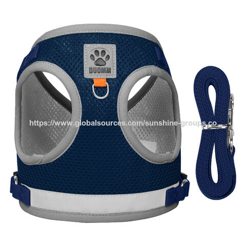 Arnés Universal para Perros y Gatos, Arnés de Malla de Doble Capa para Perros, Correa Reflectante para Perros, Arnés para Mascotas