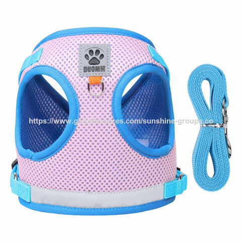 Arnés Universal para Perros y Gatos, Arnés de Malla de Doble Capa para Perros, Correa Reflectante para Perros, Arnés para Mascotas