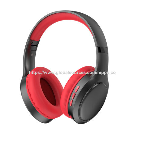 Fones de ouvido Bluetooth de longa duração com graves potentes, fones de ouvido sem fio estéreo HIFI de alta qualidade, headset para jogos sem fio