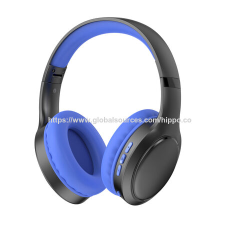 Fones de ouvido Bluetooth de longa duração com graves potentes, fones de ouvido sem fio estéreo HIFI de alta qualidade, headset para jogos sem fio