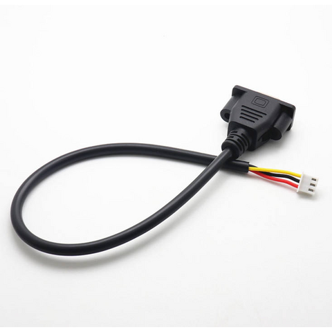 Kundenspezifisches dreiadriges serielles Port-Terminalkabel DB9 Stecker auf PH2.0/XH2.54 Mainboard VGA-Kabel