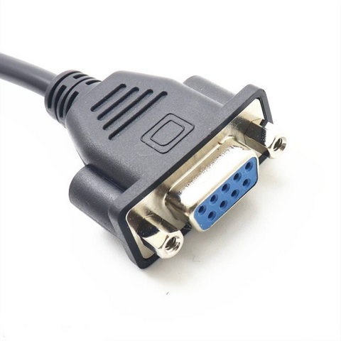 Kundenspezifisches dreiadriges serielles Port-Terminalkabel DB9 Stecker auf PH2.0/XH2.54 Mainboard VGA-Kabel