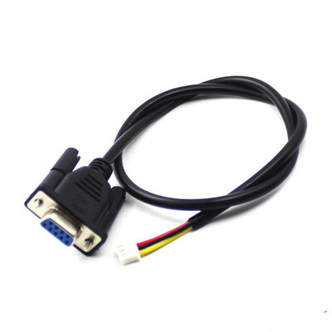 Kundenspezifisches dreiadriges serielles Port-Terminalkabel DB9 Stecker auf PH2.0/XH2.54 Mainboard VGA-Kabel