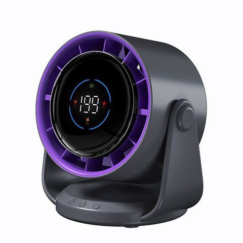 Tragbarer Sommer-Ventilator mit Luftkühlung, 4000mAh Akku, Wandmontage, Mini-Tischventilator, ultradünn für Büro - Sommer-Sonderangebot
