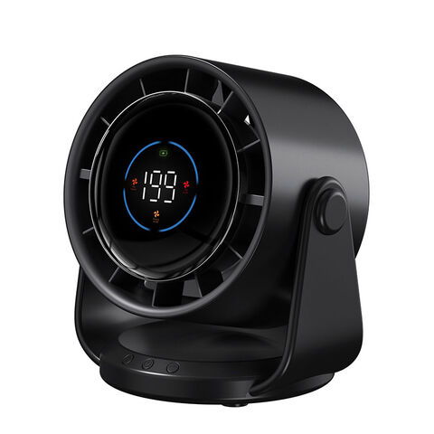 Tragbarer Sommer-Ventilator mit Luftkühlung, 4000mAh Akku, Wandmontage, Mini-Tischventilator, ultradünn für Büro - Sommer-Sonderangebot