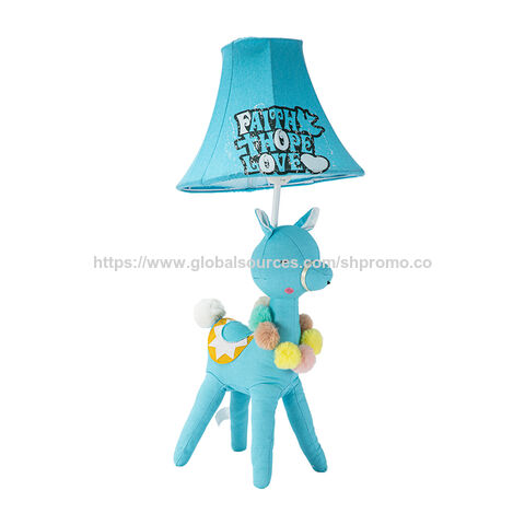 Kinder-Tischlampen mit Alpaka-Design (weiß) zum Fabrikpreis als Weihnachtsgeschenk für Kinderzimmer