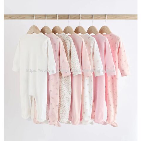 Pijama Entero Unisex para Bebé Recién Nacido de la Mejor Calidad - Mameluco con Pies para Bebés y Niñas