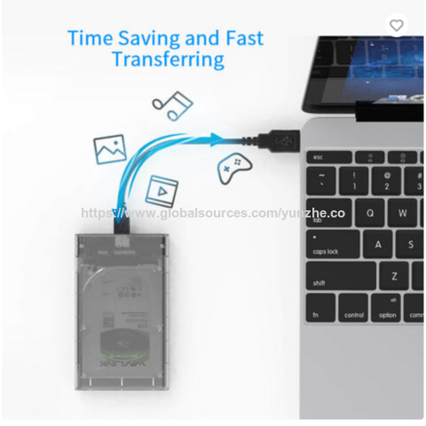 Typ C USB 3.1 Gen2 Festplattengehäuse SATA für 2,5'' HDD/SSD