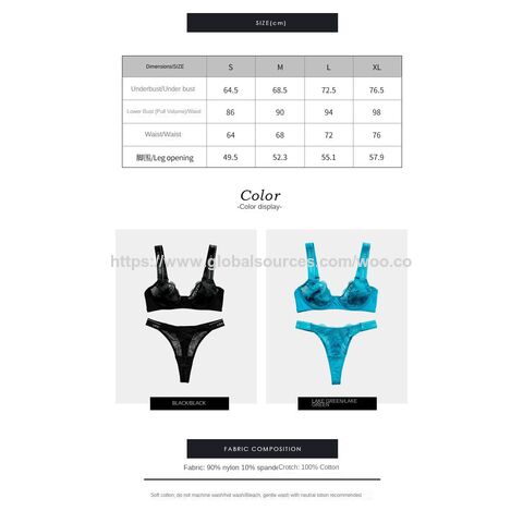 Ensemble de lingerie string en dentelle fine avec bretelles à lettres surdimensionnées pour soutien-gorge push-up sexy pour femmes